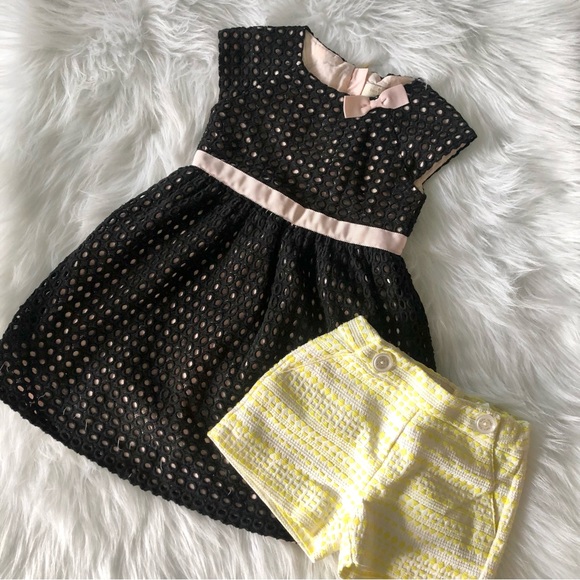Bundle Kate Spade 4T Toddler Girl Dress + Shorts - Picture 1 of 5